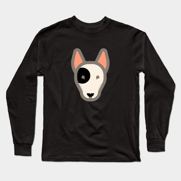 Bull terrier Long Sleeve T-Shirt by Pandor